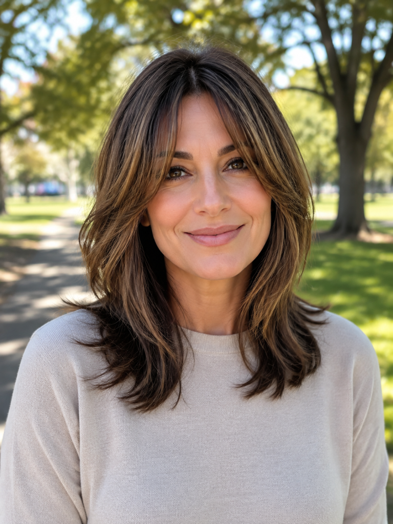 17 Medium Length Hairstyles For Women Over 40