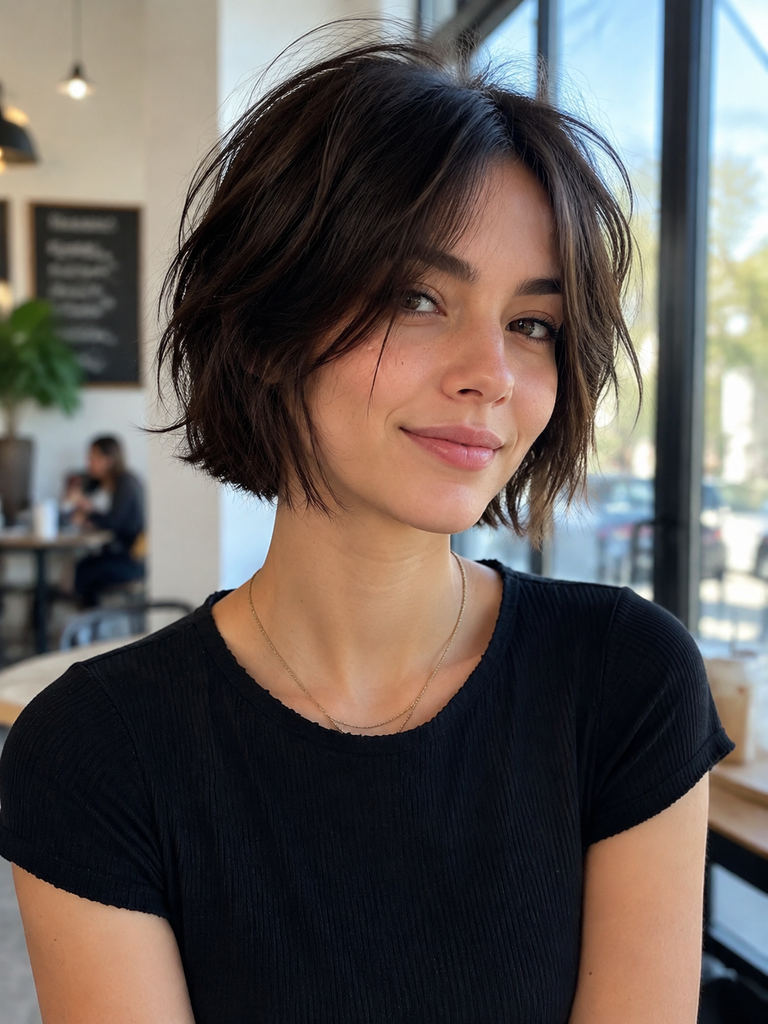15 Tousled Bob Haircut Ideas
