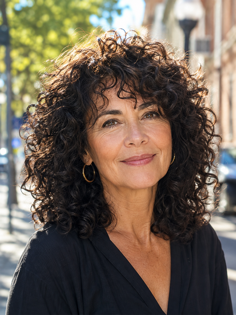 15 Curly Hairstyles For Older Women