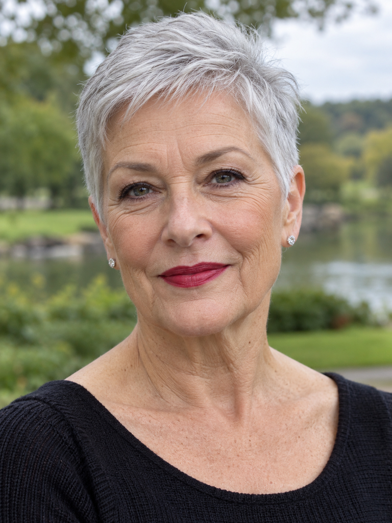 23 Flattering Pixie Hairstyles for Older Women to Try Now