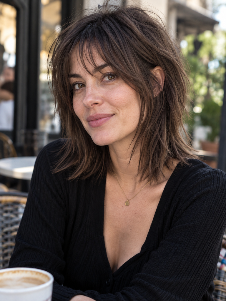 17 Straight Wispy Hair Ideas for Softer, Airier Lengths